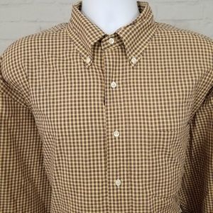 BROOKS BROTHERS Sport Shirt Sz XL 100% Cotton